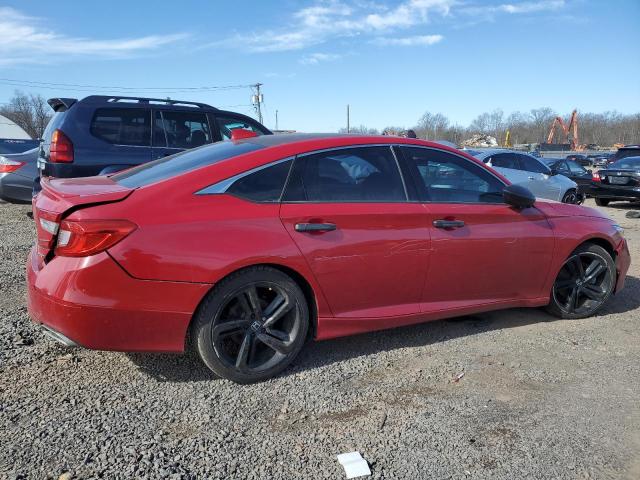 1HGCV1F39KA085005 - 2019 HONDA ACCORD SPORT Rouge photo 3