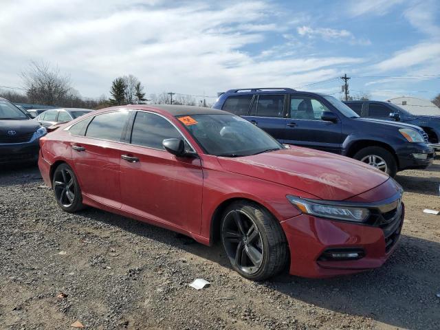 1HGCV1F39KA085005 - 2019 HONDA ACCORD SPORT Rouge photo 4