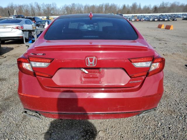 1HGCV1F39KA085005 - 2019 HONDA ACCORD SPORT Rouge photo 6