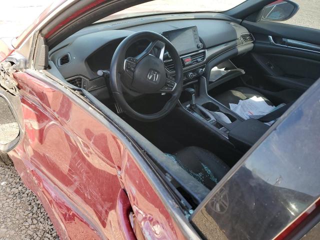 1HGCV1F39KA085005 - 2019 HONDA ACCORD SPORT Rouge photo 8
