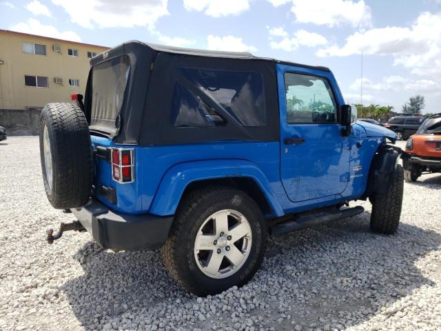 1J4GA5D11BL604311 - 2011 JEEP WRANGLER SAHARA BLUE photo 3