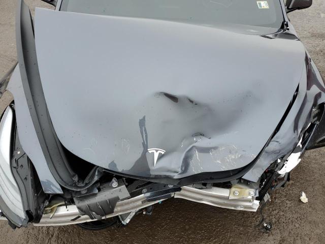 5YJ3E1EA7PF654589 - 2023 TESLA MODEL 3 GRAY photo 11