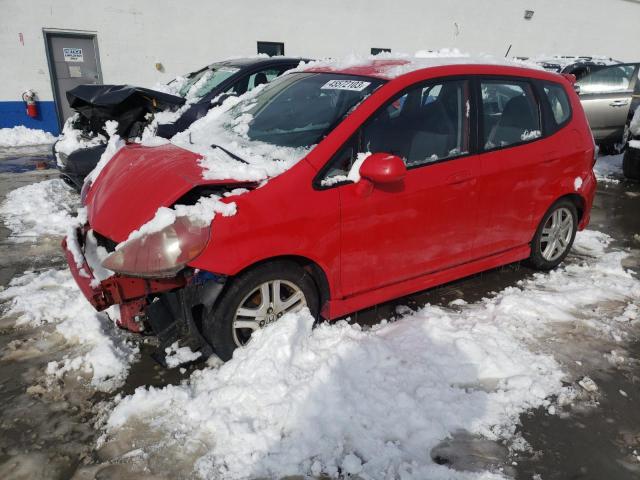 JHMGD38627S020938 - 2007 HONDA FIT S 红色 照片 1