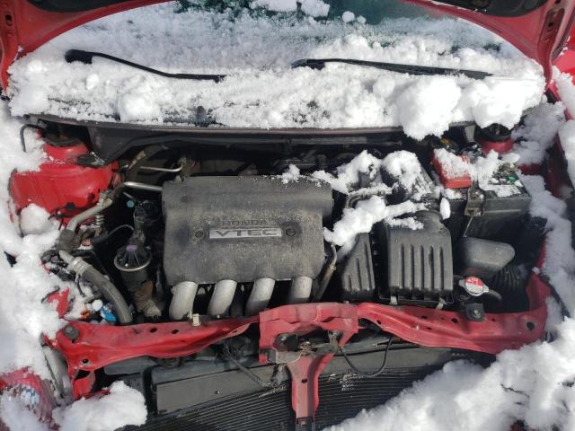 JHMGD38627S020938 - 2007 HONDA FIT S 红色 照片 11