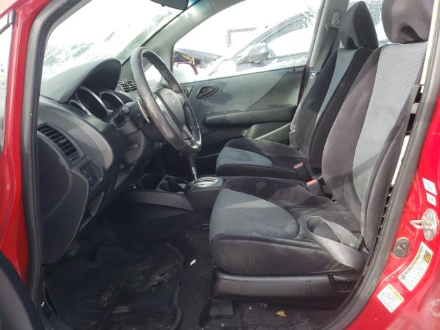 JHMGD38627S020938 - 2007 HONDA FIT S 红色 照片 7