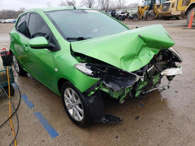 JM1DE1HY1B0123067 - 2011 MAZDA MAZDA2 GREEN photo 4