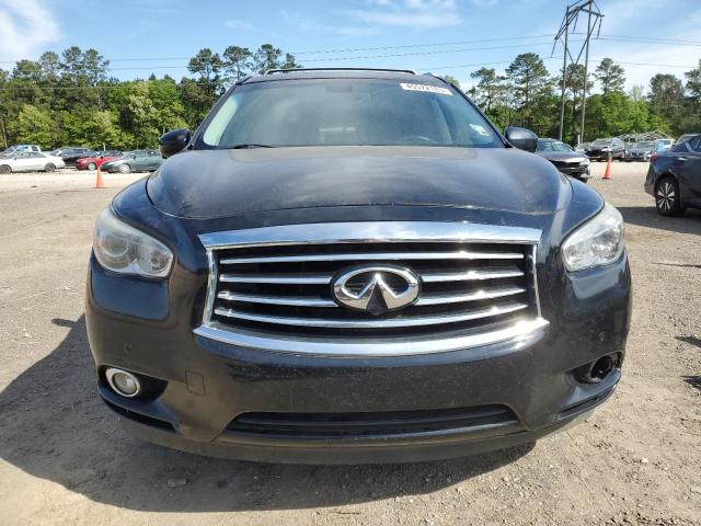 5N1CL0MN9EC514747 - 2014 INFINITI QX60 HYBRID BLACK photo 5