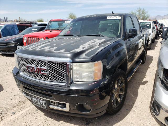 2GTEK638581156667 - 2008 GMC NEW SIERRA K1500 DENALI BLACK photo 1