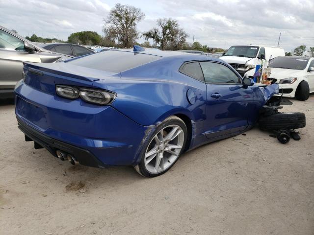 1G1FB1RS5K0113193 - 2019 CHEVROLET CAMARO LS BLUE photo 3