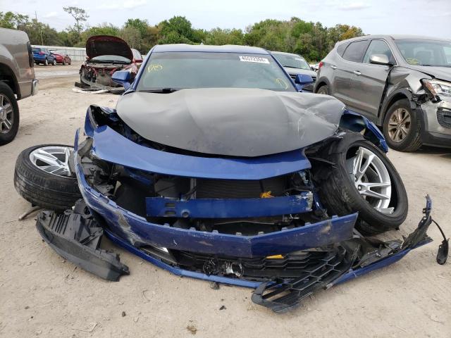 1G1FB1RS5K0113193 - 2019 CHEVROLET CAMARO LS BLUE photo 5