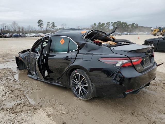 4T1G11AK7PU783933 - 2023 TOYOTA CAMRY SE NIGHT SHADE BLACK photo 2