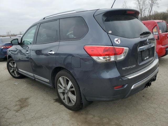 5N1AR2MM3EC684207 - 2014 NISSAN PATHFINDER S GRAY photo 2