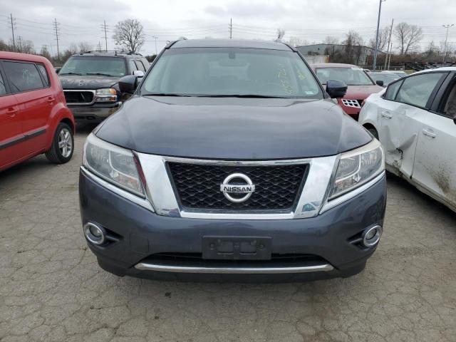 5N1AR2MM3EC684207 - 2014 NISSAN PATHFINDER S GRAY photo 5