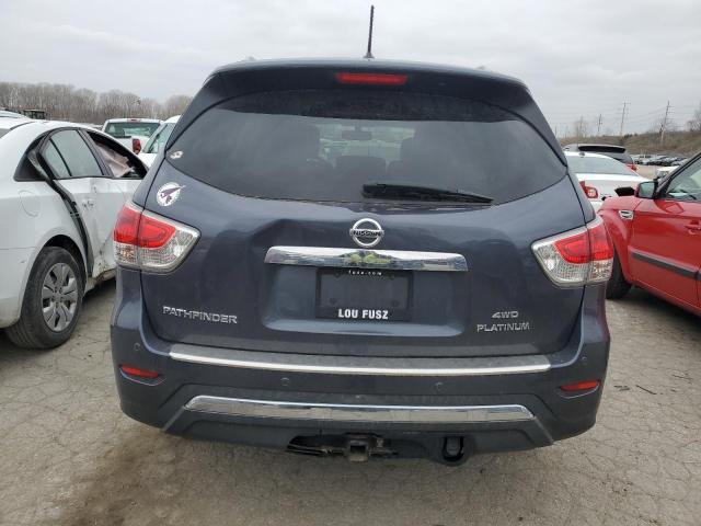 5N1AR2MM3EC684207 - 2014 NISSAN PATHFINDER S GRAY photo 6