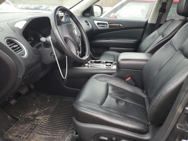 5N1AR2MM3EC684207 - 2014 NISSAN PATHFINDER S GRAY photo 7