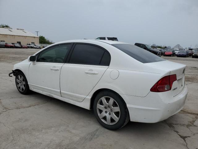 1HGFA16546L042101 - 2006 HONDA CIVIC LX WHITE photo 2