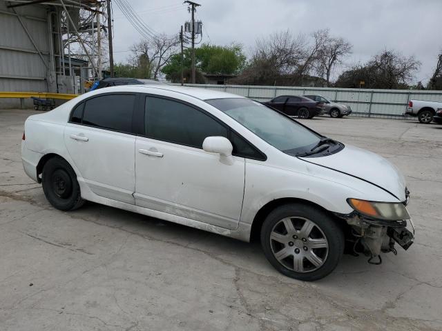 1HGFA16546L042101 - 2006 HONDA CIVIC LX WHITE photo 4