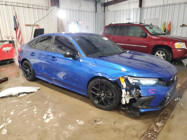 2HGFE2F52NH510879 - 2022 HONDA CIVIC SPORT BLUE photo 4