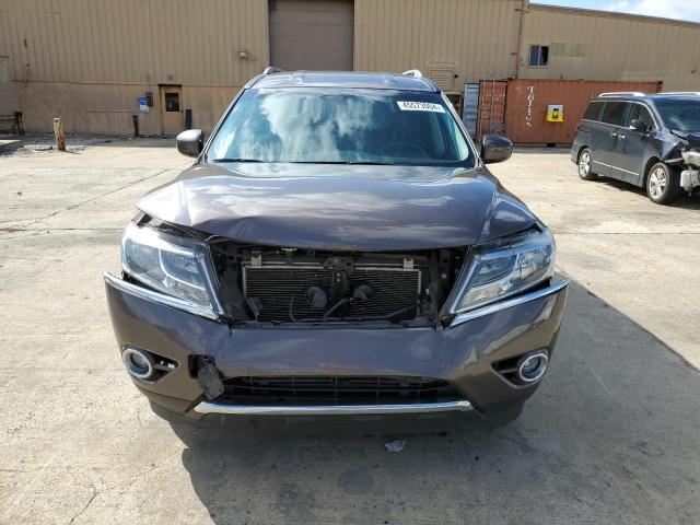 5N1AR2MN5GC643475 - 2016 NISSAN PATHFINDER S GRAY photo 5