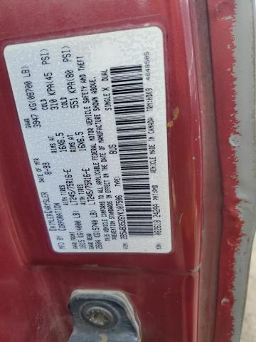 2B5WB35Z6YK107506 - 2000 DODGE RAM WAGON B3500 BURGUNDY photo 13