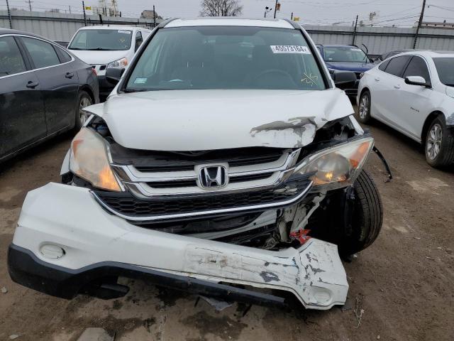 3CZRE4H55AG705741 - 2010 HONDA CR-V EX WHITE photo 5