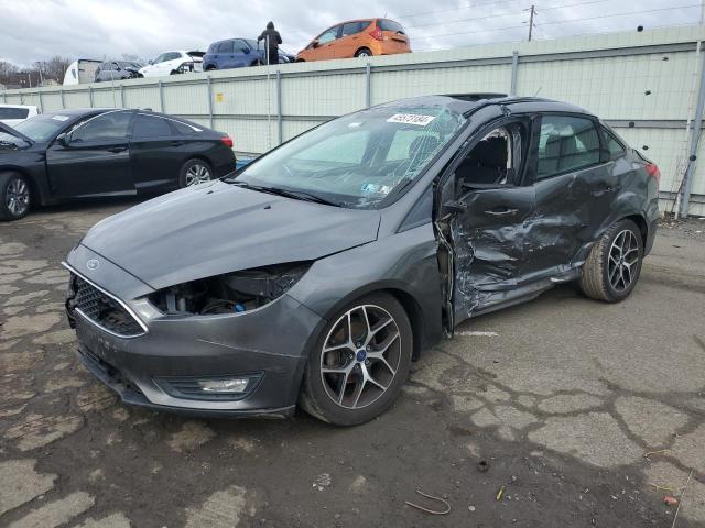 1FADP3H22HL240722 - 2017 FORD FOCUS SEL GRAY photo 1