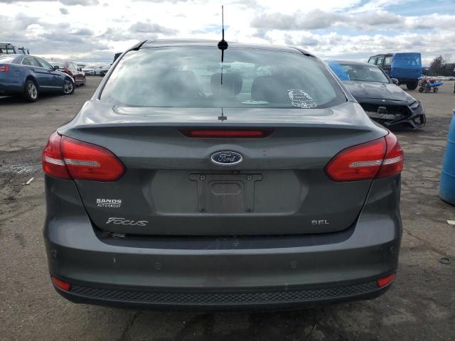 1FADP3H22HL240722 - 2017 FORD FOCUS SEL GRAY photo 6