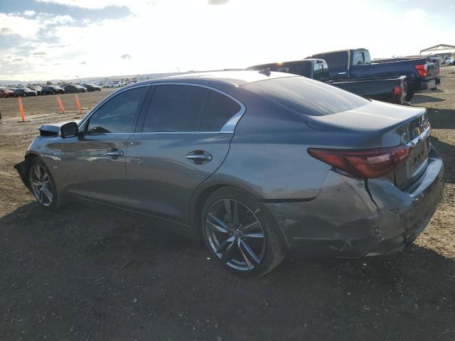 JN1EV7AP1KM541424 - 2019 INFINITI Q50 LUXE GRAY photo 2