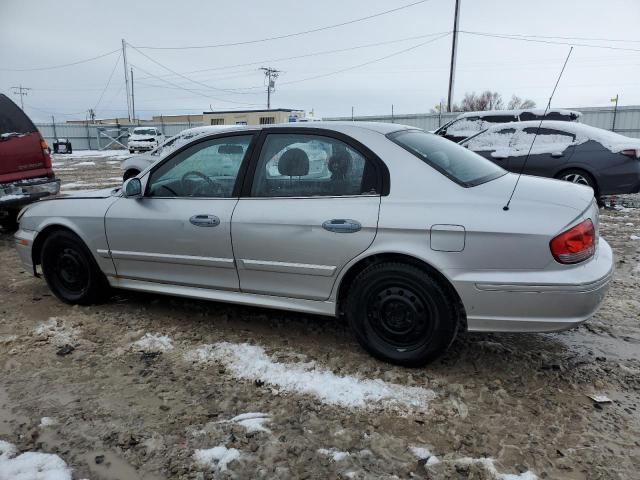 KMHWF25S74A981115 - 2004 HYUNDAI SONATA GL GRAY photo 2