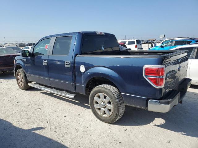 1FTEW1CM5EFC31148 - 2014 FORD F150 SUPERCREW BLUE photo 2