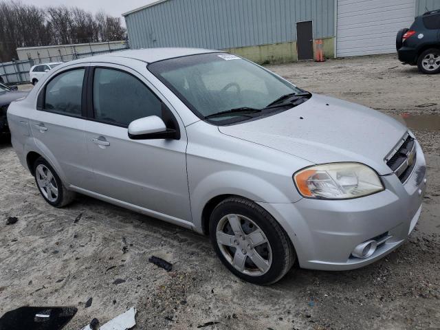 KL1TG5DE0BB133318 - 2011 CHEVROLET AVEO LT SILVER photo 4