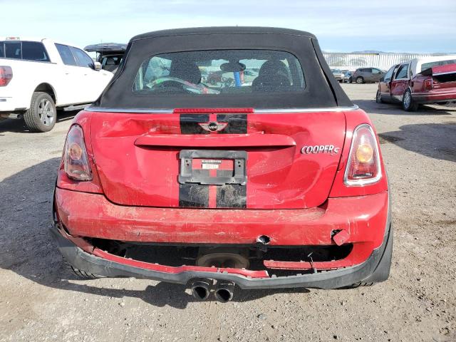 WMWMS33549TG89847 - 2009 MINI COOPER S RED photo 6