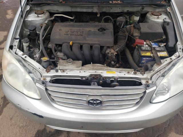 JTDBR32E332008580 - 2003 TOYOTA COROLLA CE SILVER photo 11