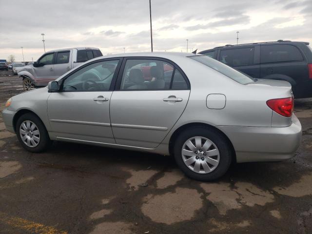 JTDBR32E332008580 - 2003 TOYOTA COROLLA CE SILVER photo 2