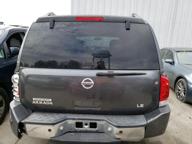 5N1AA08B64N725758 - 2004 NISSAN ARMADA SE GRAY photo 6