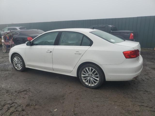 3VWLX7AJ6BM326603 - 2011 VOLKSWAGEN JETTA SEL WHITE photo 2