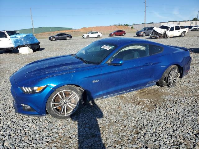 1FA6P8CFXH5338790 - 2017 FORD MUSTANG GT BLUE photo 1