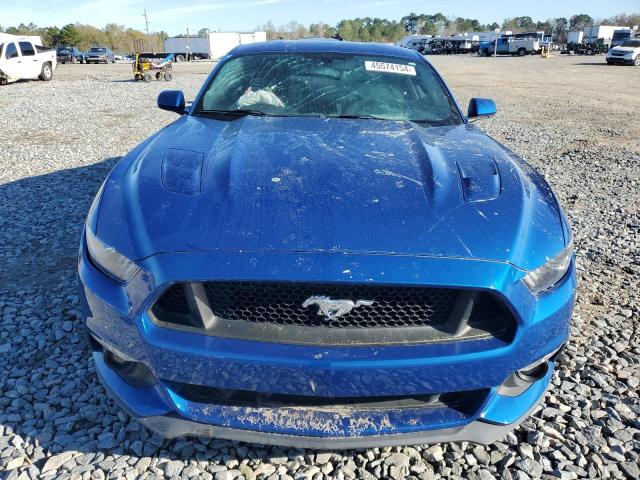 1FA6P8CFXH5338790 - 2017 FORD MUSTANG GT BLUE photo 5