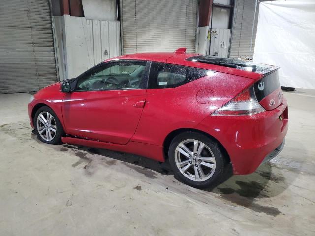 JHMZF1D67BS016423 - 2011 HONDA CR-Z EX RED photo 2