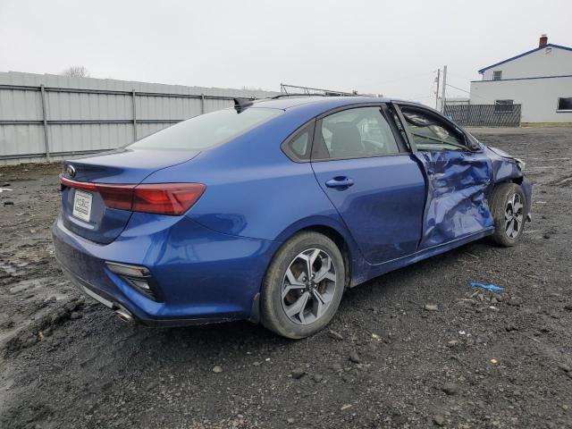 3KPF24ADXKE030016 - 2019 KIA FORTE FE BLUE photo 3