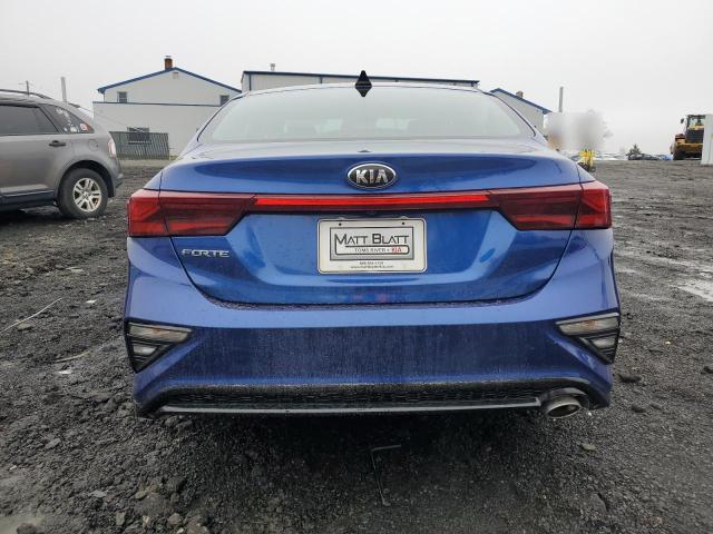 3KPF24ADXKE030016 - 2019 KIA FORTE FE BLUE photo 6