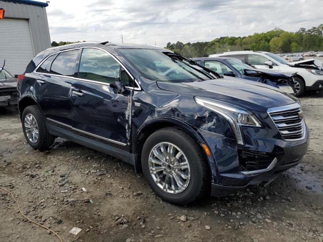 1GYKNARS4HZ286263 - 2017 CADILLAC XT5 BLUE photo 4