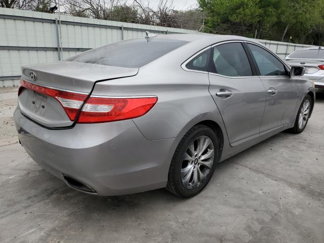 KMHFG4JG7CA184971 - 2012 HYUNDAI AZERA GLS GRAY photo 3