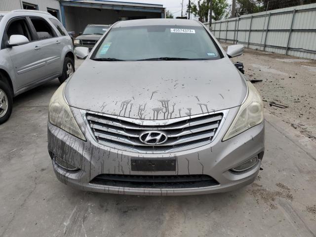 KMHFG4JG7CA184971 - 2012 HYUNDAI AZERA GLS GRAY photo 5