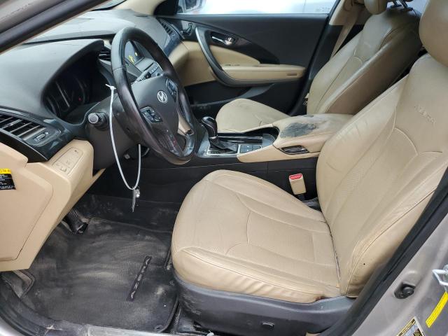 KMHFG4JG7CA184971 - 2012 HYUNDAI AZERA GLS GRAY photo 7