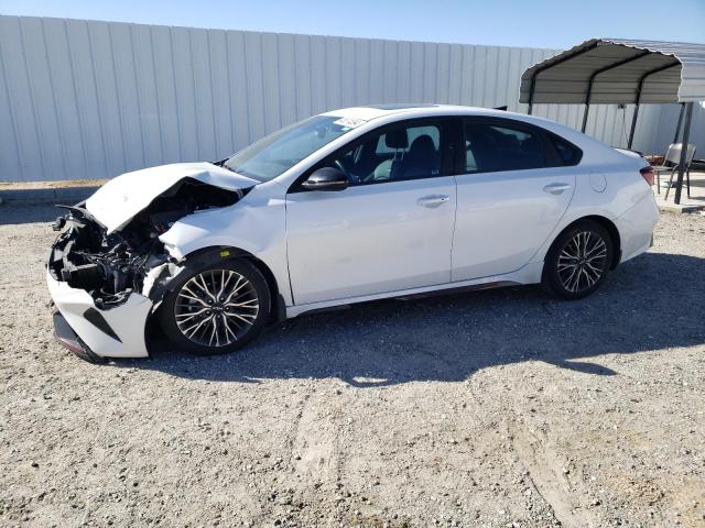 3KPF54AD0PE598452 - 2023 KIA FORTE GT LINE WHITE photo 1