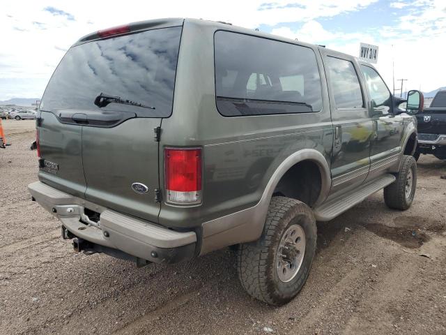 1FMSU43F6YEC78920 - 2000 FORD EXCURSION LIMITED GREEN photo 3