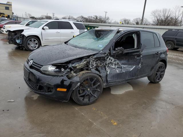 WVWDA7AJ0BW170583 - 2011 VOLKSWAGEN GOLF BLACK photo 1