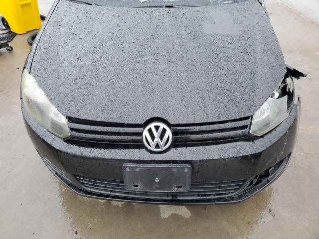 WVWDA7AJ0BW170583 - 2011 VOLKSWAGEN GOLF BLACK photo 11
