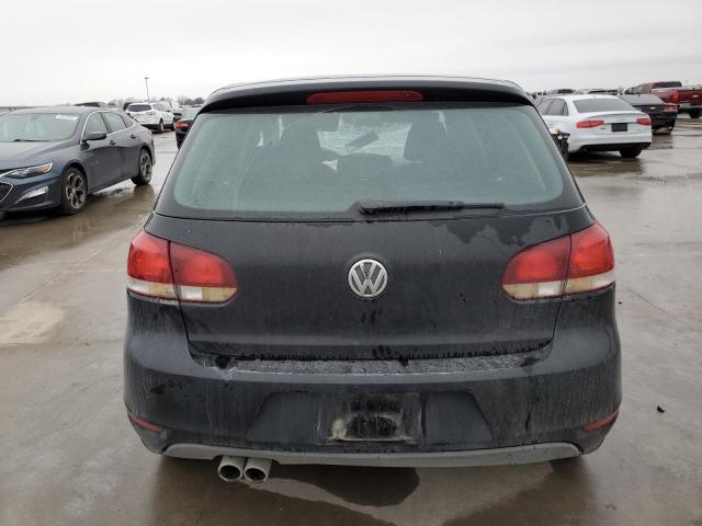 WVWDA7AJ0BW170583 - 2011 VOLKSWAGEN GOLF BLACK photo 6